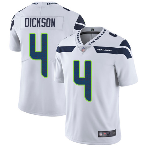 Seattle Seahawks Limited White Men Michael Dickson Road Jersey NFL Football 4 Vapor Untouchable